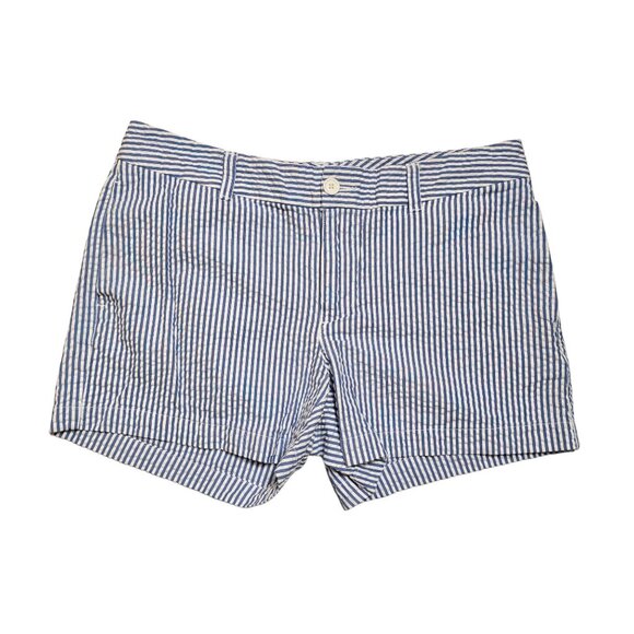 GAP Pants - Gap Blue and White Shorts Size 8 100% Cotton